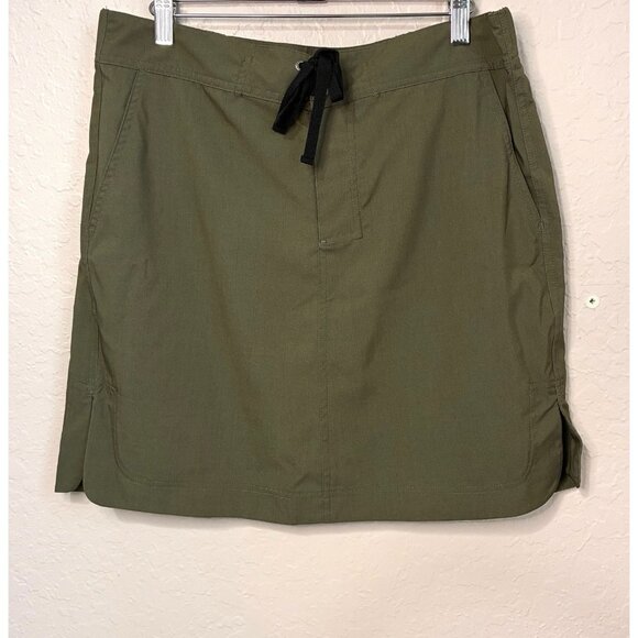Ripskirt Hawaii Sport Skirt Womens Medium Olive Green Elastic Insets Beach - Picture 2 of 12